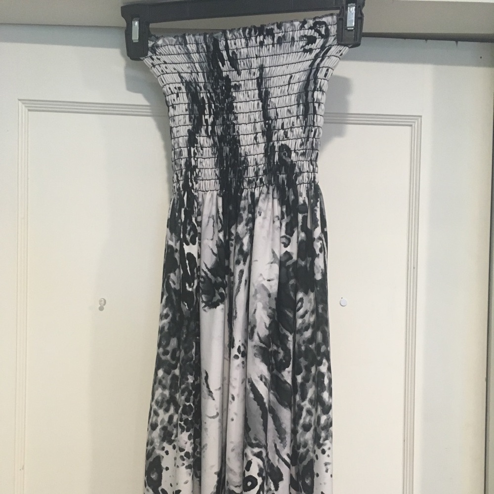 Strapless Beach Cover Up